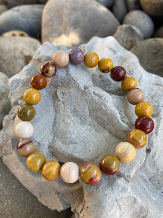 MOOKAITE (smooth round beads)