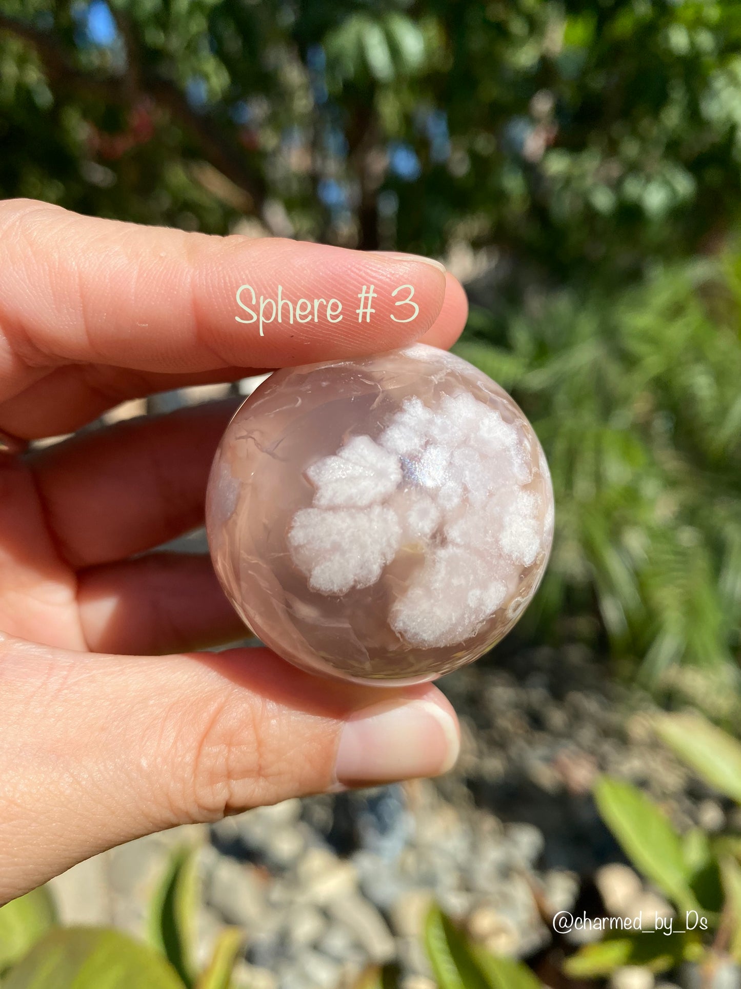 FLOWER AGATE SPHERES