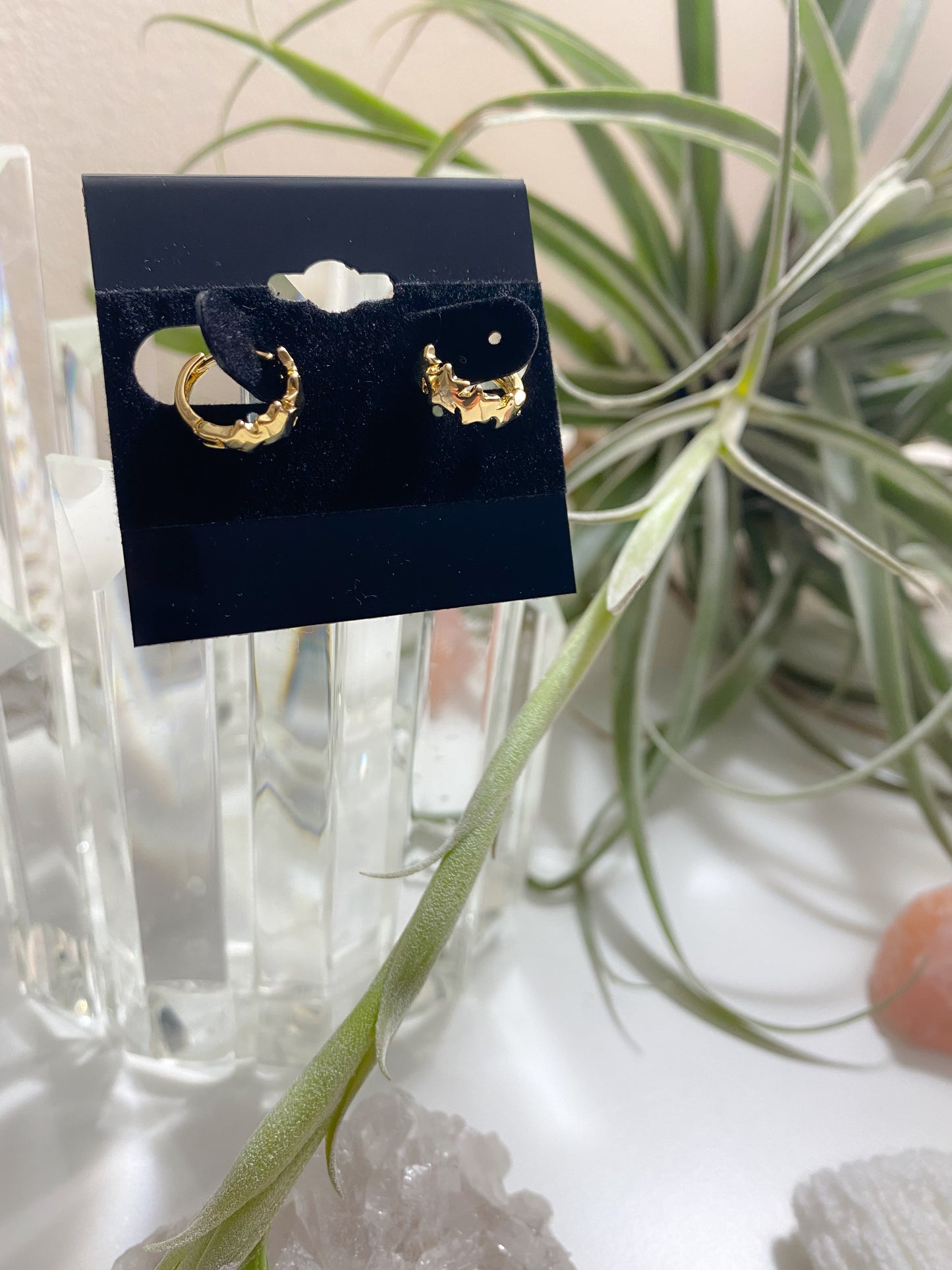 Stars Clicker Hoop Earrings