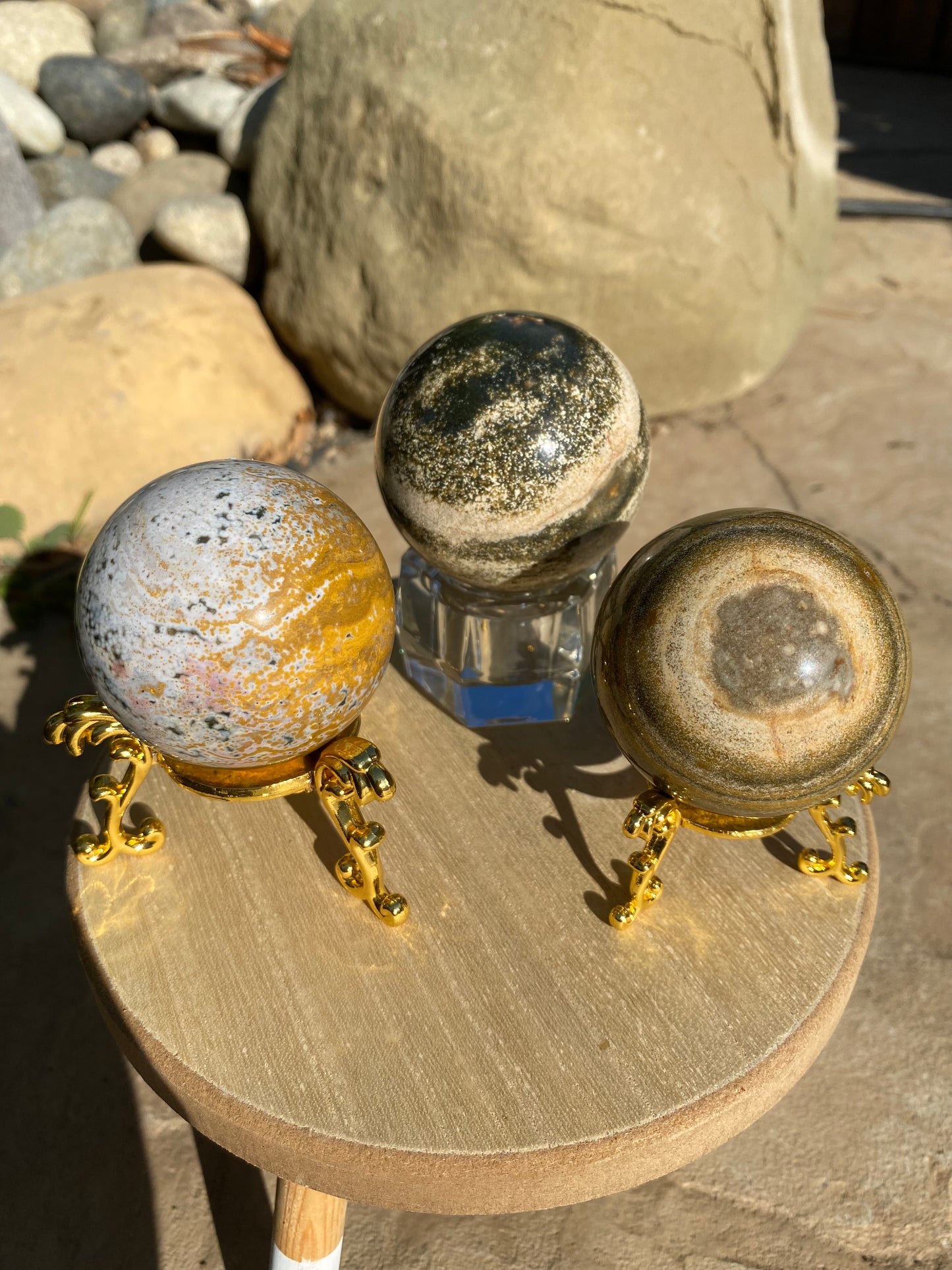 OCEAN JASPER SPHERES