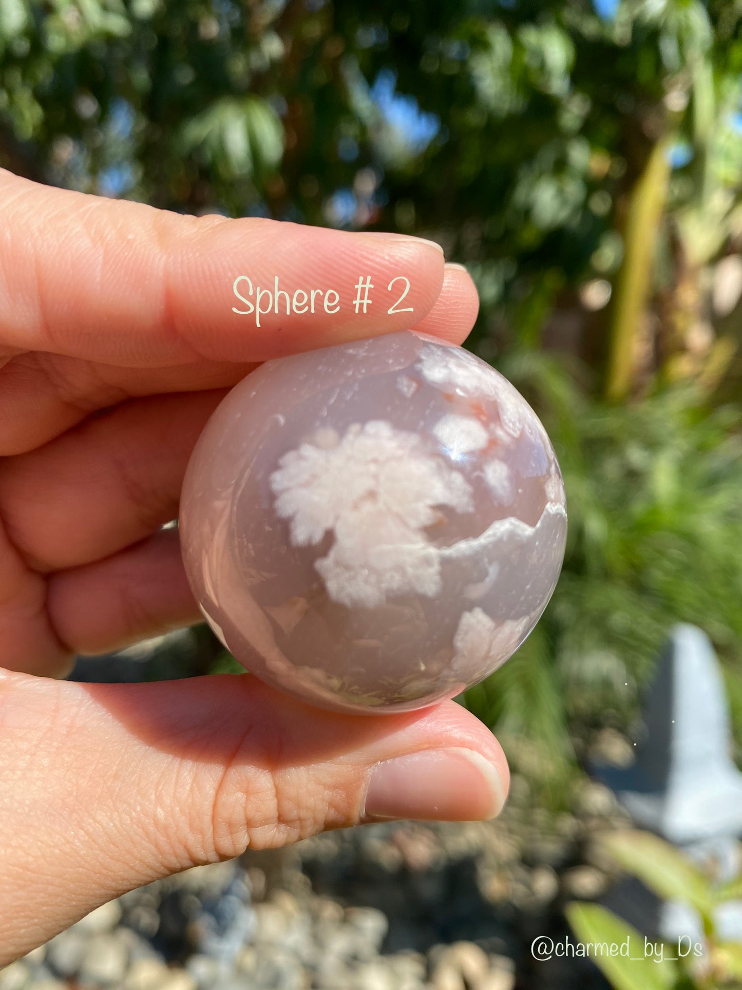 FLOWER AGATE SPHERES