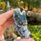 MOSS AGATE DRAGON HEAD