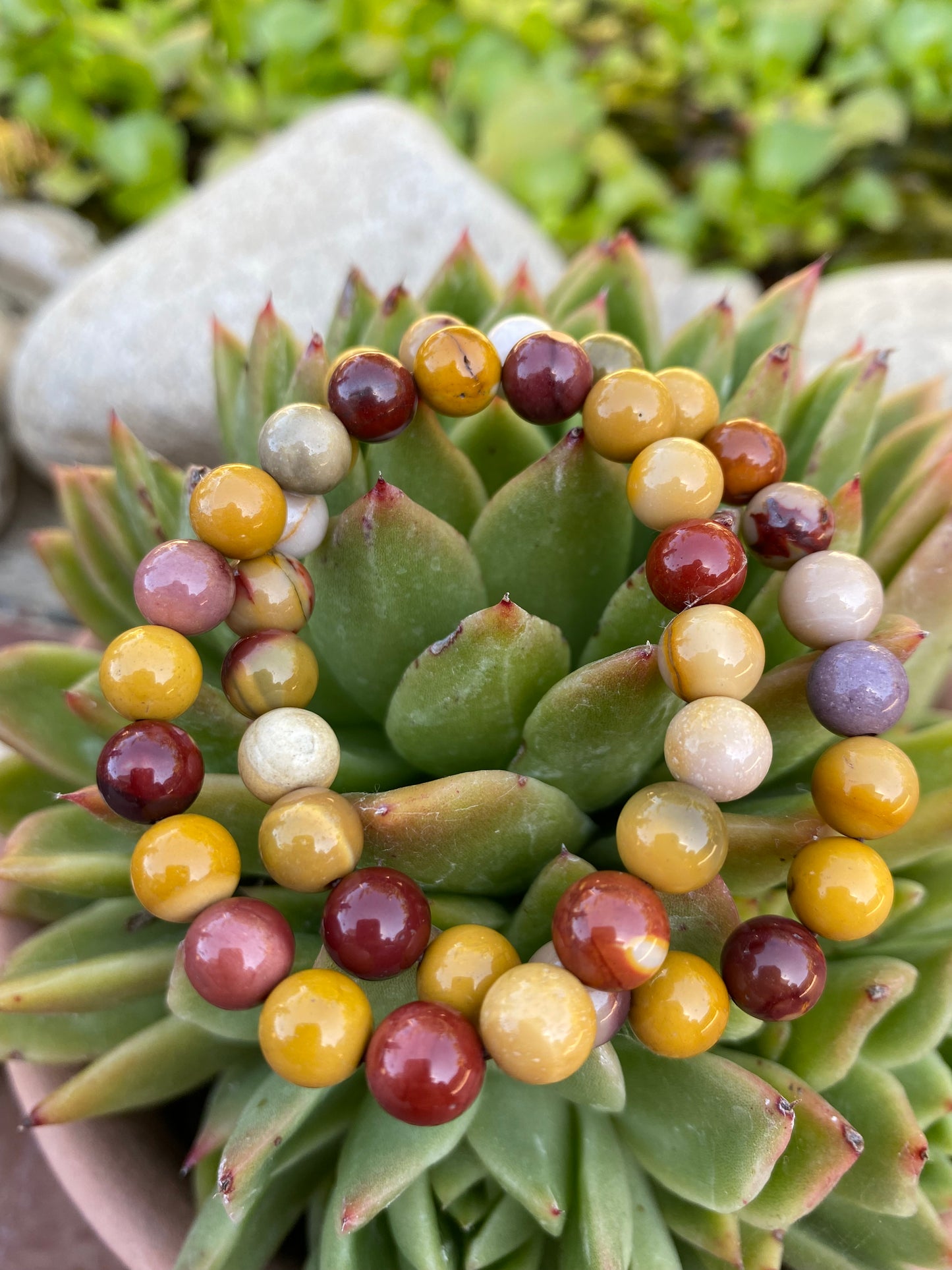 MOOKAITE (smooth round beads)